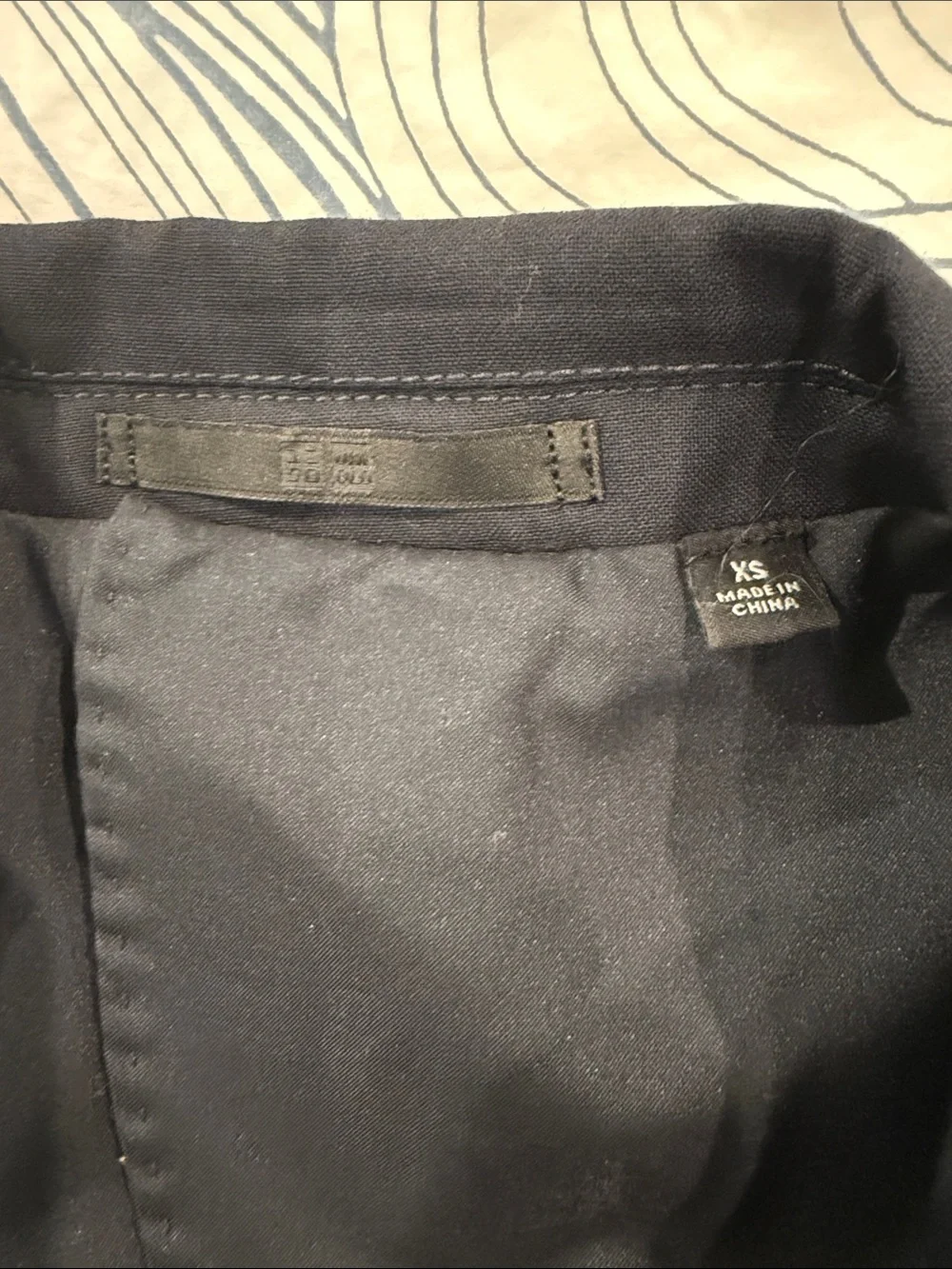 Uniqlo Men's Black Two-Button Blazer
